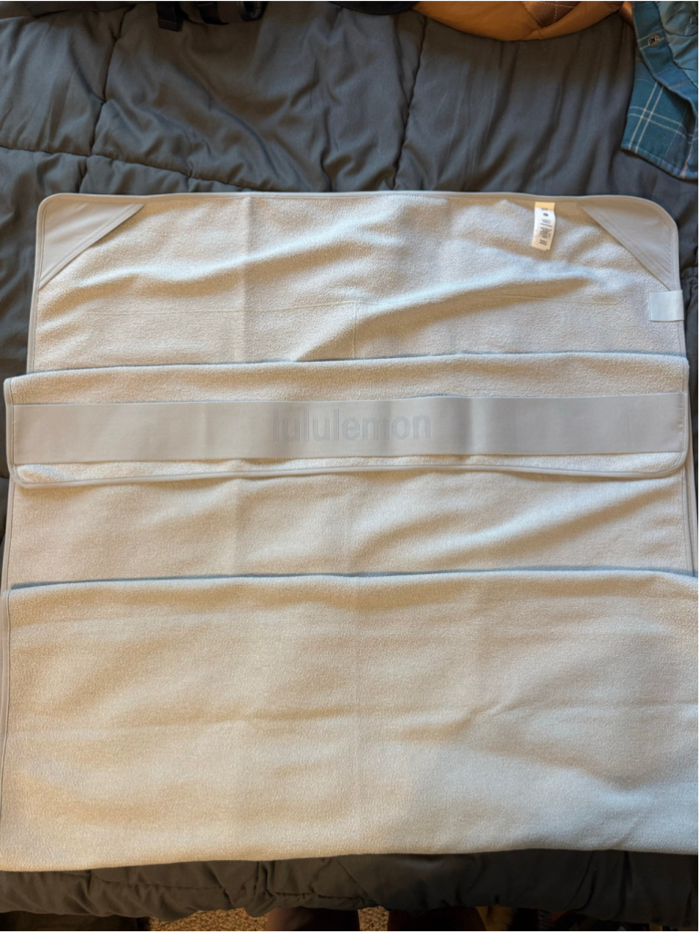Lululemon Yoga Mat Towel One Size Grey